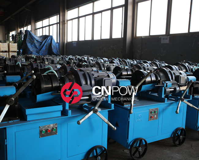 型钢筋剥肋滚轧直螺纹机床